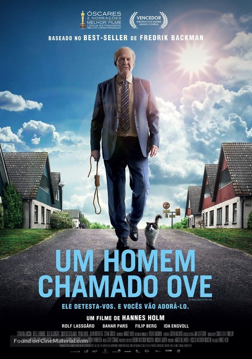 En man som heter Ove - Portuguese Movie Poster