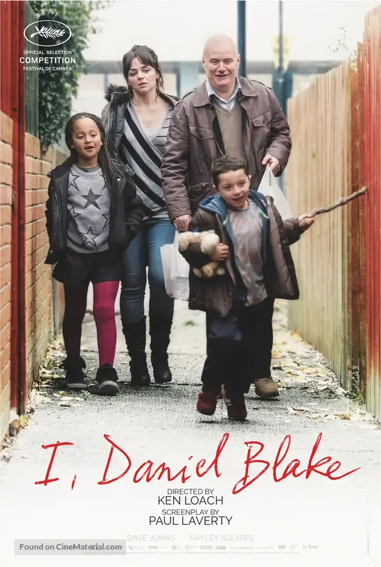 I, Daniel Blake - French Movie Poster