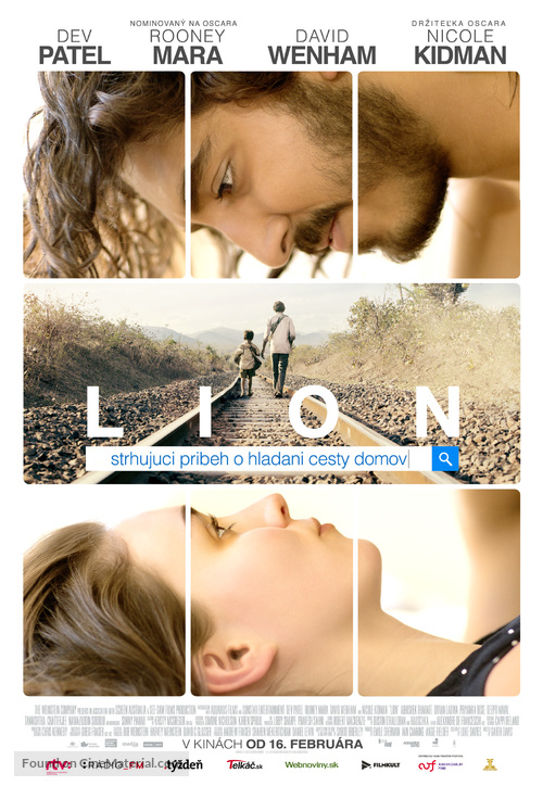 Lion - Slovak Movie Poster