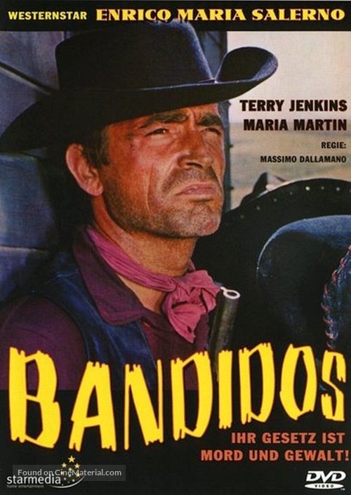 Bandidos - German DVD movie cover