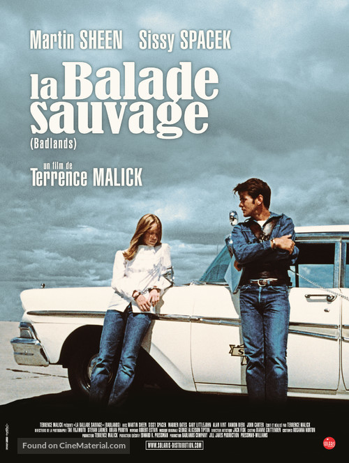 Badlands - French Re-release movie poster