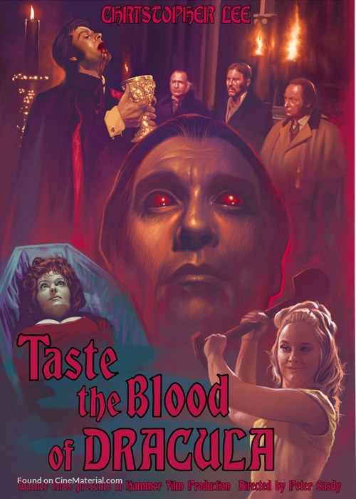 Taste the Blood of Dracula - British poster