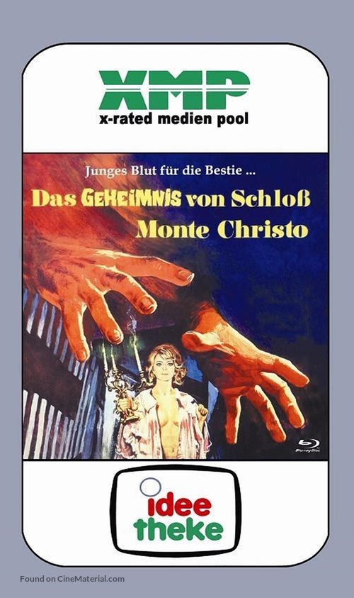 Il castello dalle porte di fuoco - German Blu-Ray movie cover