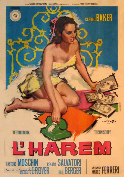 L&#039;harem - Italian Movie Poster