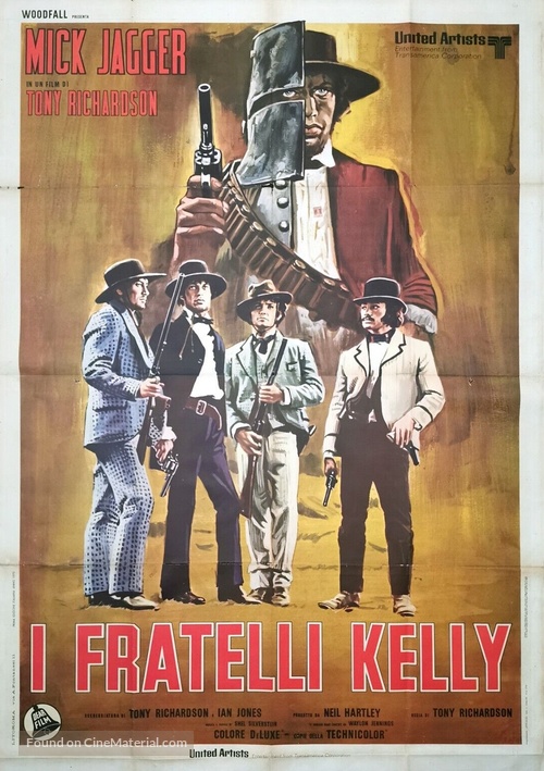 Ned Kelly - Italian Movie Poster