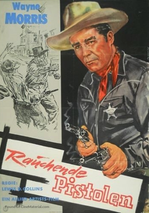 Singing Guns - German Movie Poster