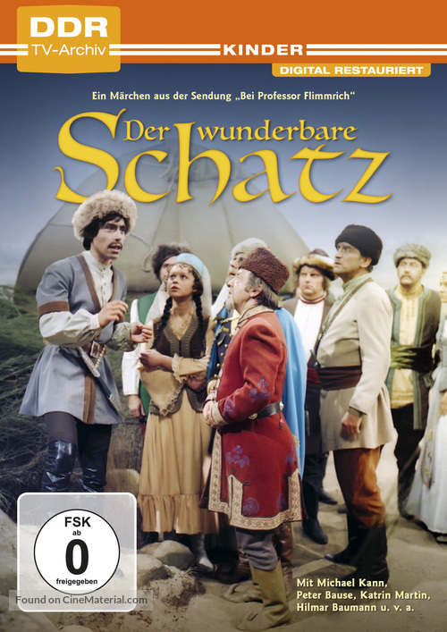 Der wunderbare Schatz - German DVD movie cover