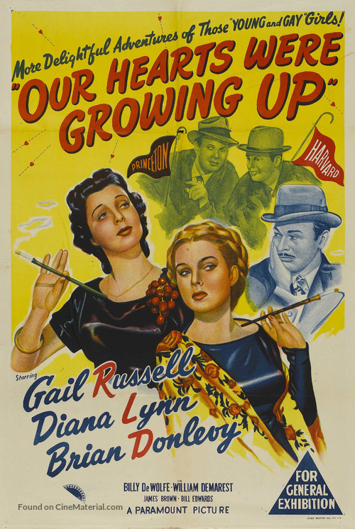 Our Hearts Were Growing Up - Australian Movie Poster