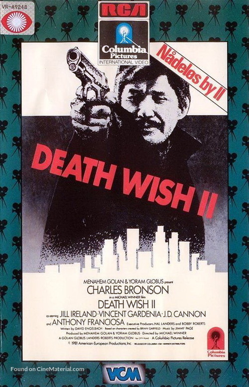 Death Wish II - Movie Cover