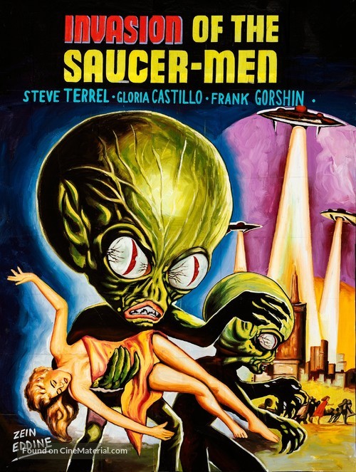 Invasion of the Saucer Men - Lebanese Homage movie poster