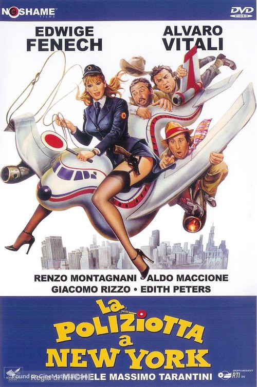 La poliziotta a New York - Italian DVD movie cover