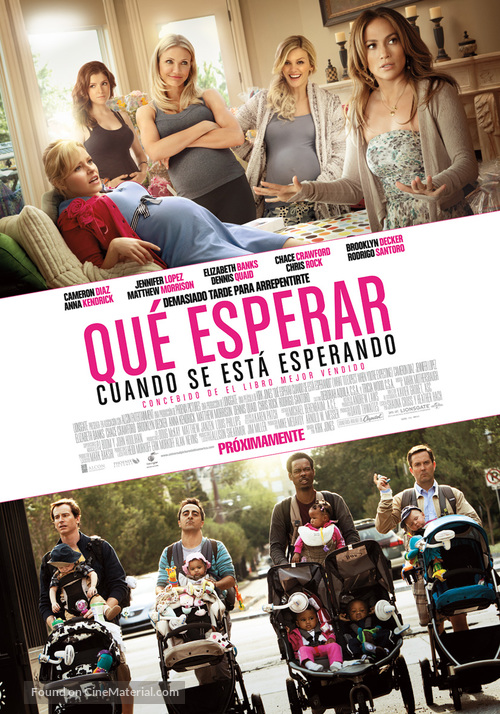 What to Expect When You&#039;re Expecting - Colombian Movie Poster