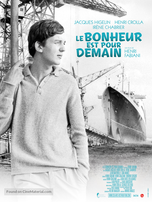 Le bonheur est pour demain - French Movie Poster