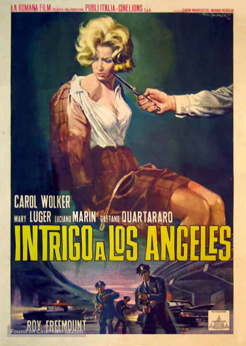 Intrigo a Los Angeles - Italian Movie Poster