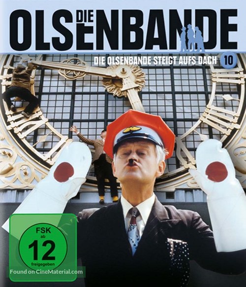 Olsen-banden g&aring;r i krig - German Blu-Ray movie cover