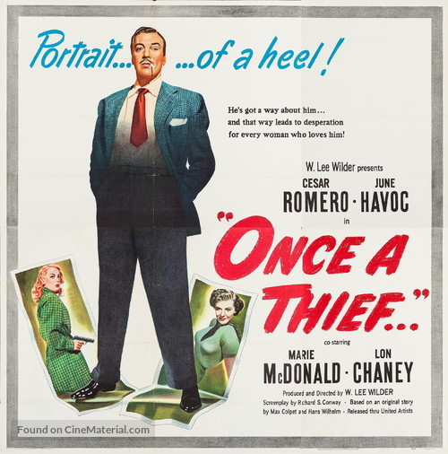 Once a Thief - Movie Poster