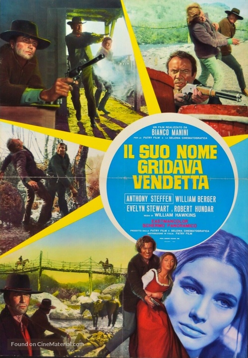 Il suo nome gridava vendetta - Italian Movie Poster