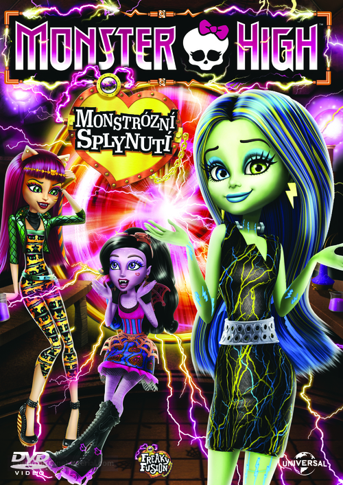 Monster High: Freaky Fusion - Czech Movie Cover