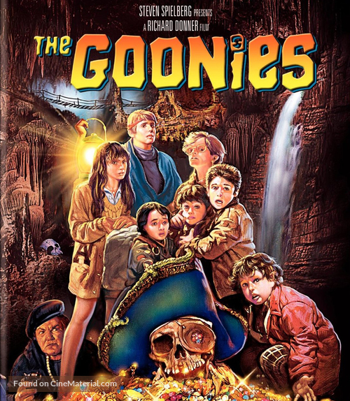 The Goonies - Blu-Ray movie cover