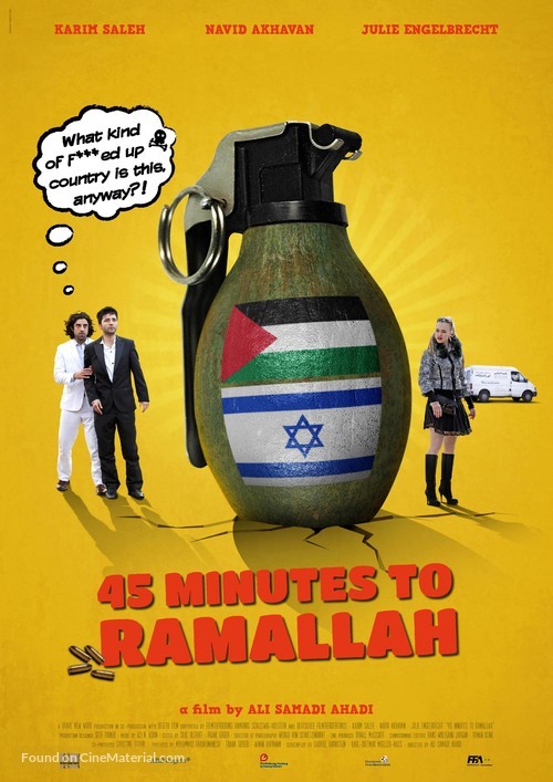 45 Minutes to Ramallah - German Movie Poster