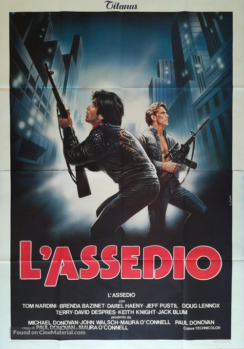 Self Defense - Italian Movie Poster