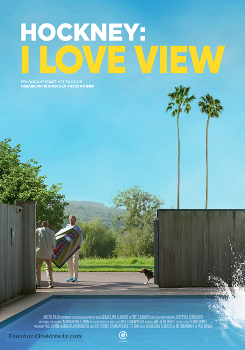 Hockney: I Love View - Dutch Movie Poster