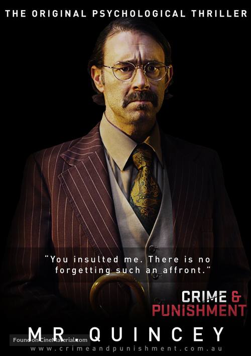 Crime &amp; Punishment - Australian Movie Poster