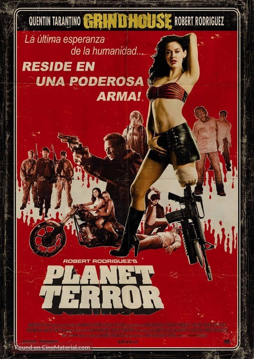 Grindhouse - Spanish Movie Poster