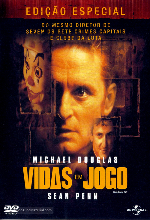 The Game - Brazilian DVD movie cover