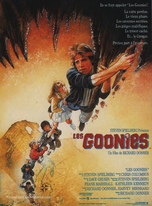 The Goonies - French Movie Poster