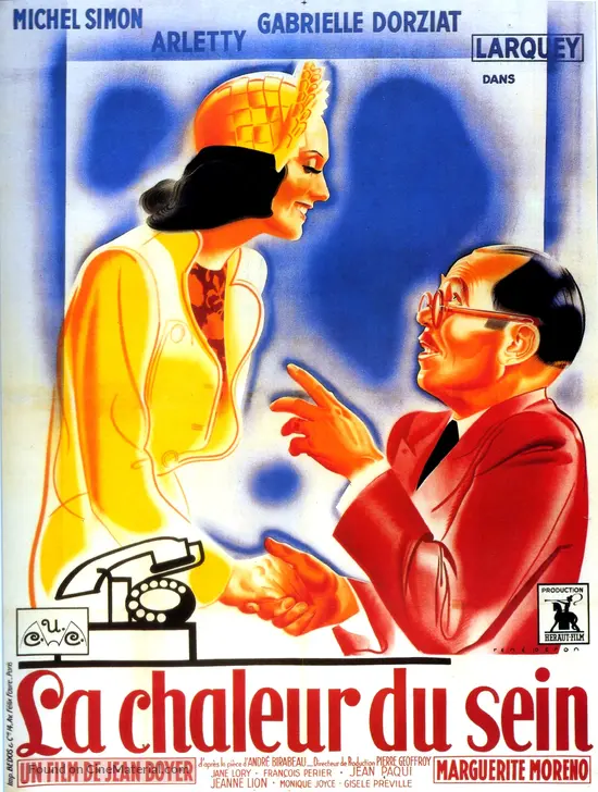 La chaleur du sein - French Movie Poster