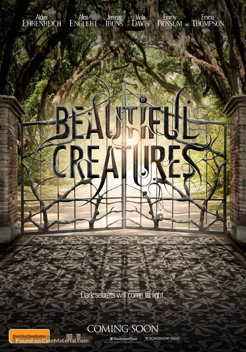 Beautiful Creatures - Australian Movie Poster