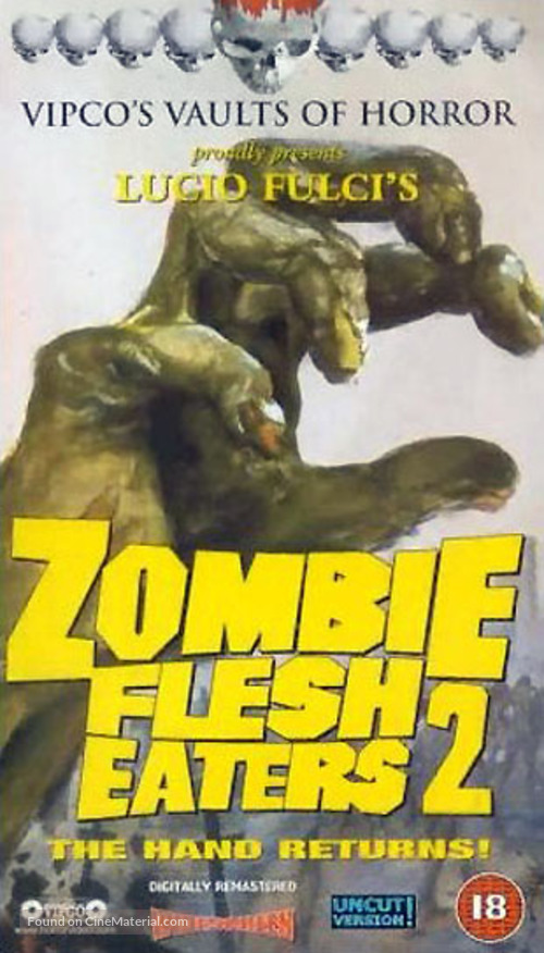 Zombi 3 - British Movie Cover
