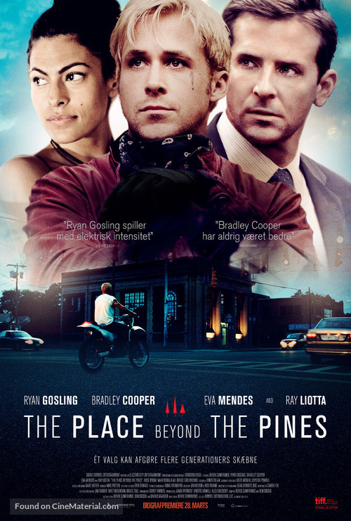 The Place Beyond the Pines - Danish Movie Poster