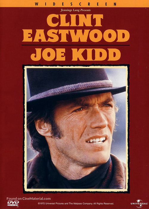 Joe Kidd - DVD movie cover
