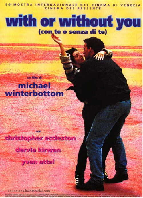 With or Without You - Italian poster