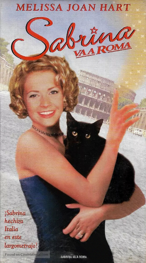 Sabrina Goes to Rome - Argentinian Movie Cover