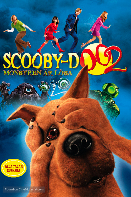 Scooby Doo 2: Monsters Unleashed - Swedish DVD movie cover