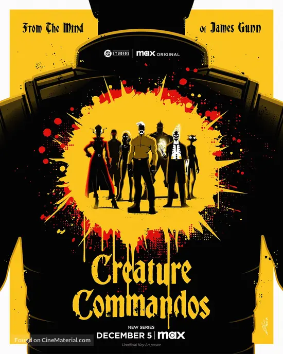 &quot;Creature Commandos&quot; - poster