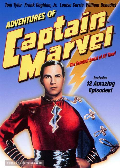 Adventures of Captain Marvel - DVD movie cover