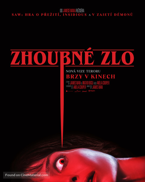 Malignant - Czech Movie Poster