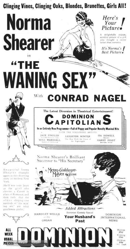 The Waning Sex - poster