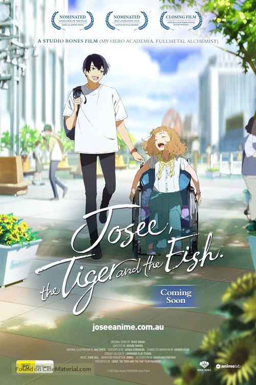 Josee to Tora to Sakana-tachi - Australian Movie Poster