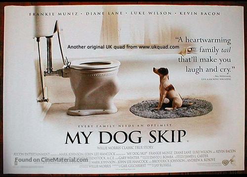 My Dog Skip - British poster