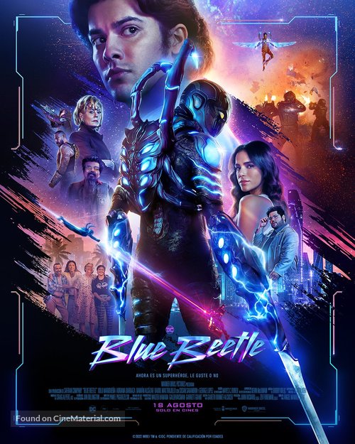 Blue Beetle - Spanish Movie Poster