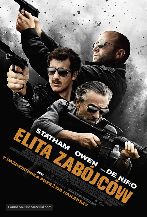 Killer Elite - Polish Movie Poster