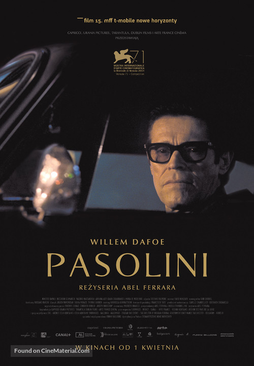 Pasolini - Polish Movie Poster