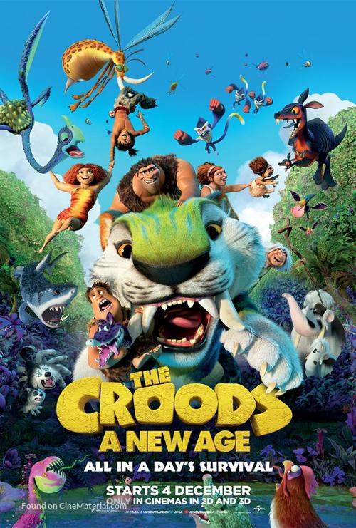 The Croods: A New Age - South African Movie Poster
