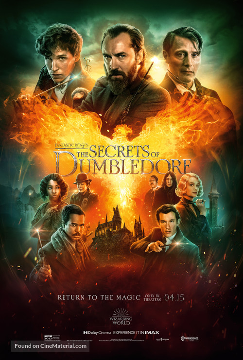 Fantastic Beasts: The Secrets of Dumbledore - Movie Poster