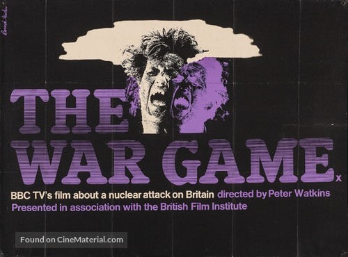 The War Game - British Movie Poster